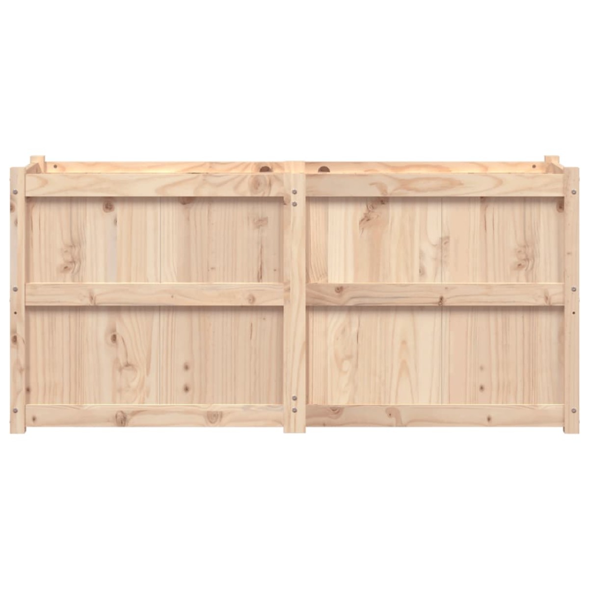 vidaXL Ζαρντινιέρα Κήπου 150 x 50 x 70 εκ. από Μασίφ Ξύλο Πεύκου