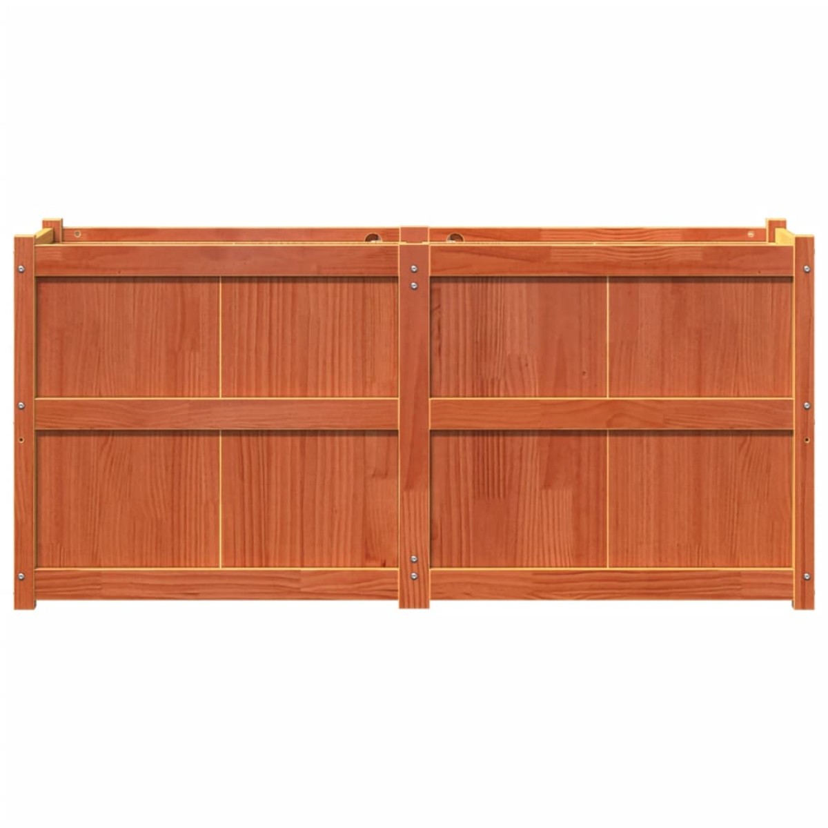 vidaXL Ζαρντινιέρα Καφέ Κεριού 150 x 50 x 70 εκ. από Μασίφ Ξύλο Πεύκου