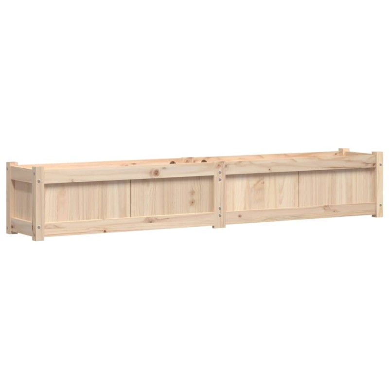 vidaXL Ζαρντινιέρα 180 x 31 x 31 εκ. από Μασίφ Ξύλο Πεύκου