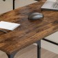 vidaXL Γραφείο Καπνιστή Δρυς 139 x 139 x 75 εκ. από Επεξεργασμένο Ξύλο