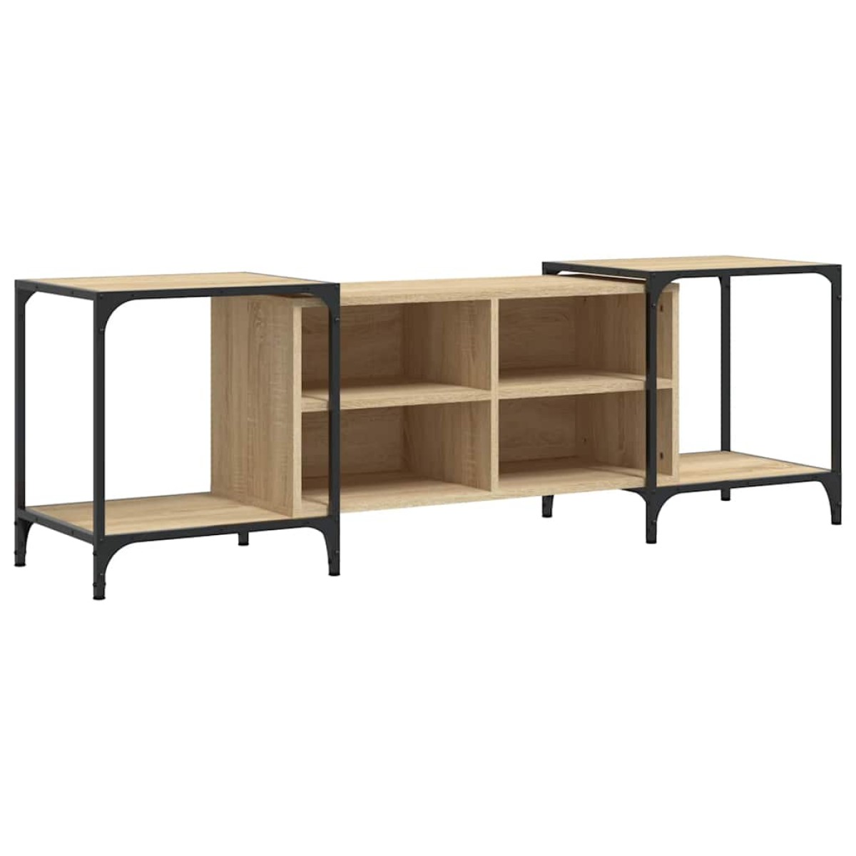 vidaXL Έπιπλο Τηλεόρασης Sonoma Δρυς 153x37x50 εκ. Επεξεργασμένο Ξύλο