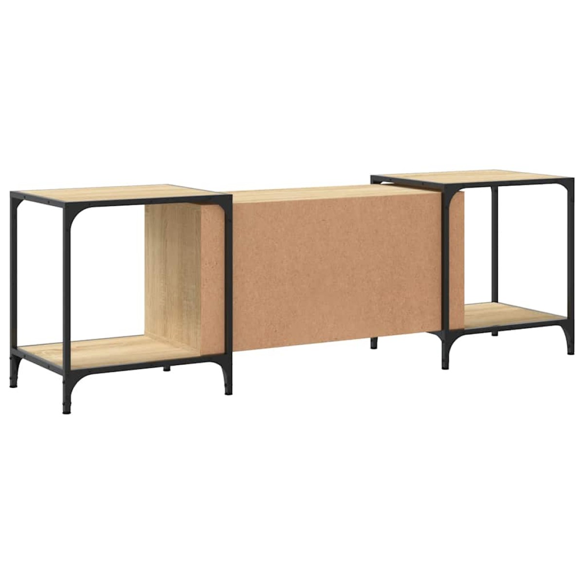 vidaXL Έπιπλο Τηλεόρασης Sonoma Δρυς 153x37x50 εκ. Επεξεργασμένο Ξύλο