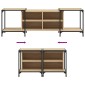 vidaXL Έπιπλο Τηλεόρασης Sonoma Δρυς 153x37x50 εκ. Επεξεργασμένο Ξύλο
