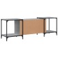 vidaXL Έπιπλο Τηλεόρασης Γκρι Sonoma 153 x 37 x 50 εκ. Επεξεργ. Ξύλο