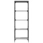 vidaXL Βιβλιοθήκη 5 Επιπέδων Γκρι Sonoma 59 x 35 x 171 εκ. Επεξ. Ξύλο
