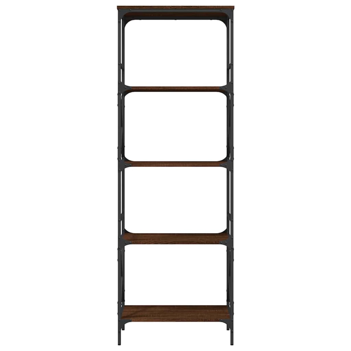 vidaXL Βιβλιοθήκη 5 Επιπέδων Καφέ Δρυς 59 x 35 x 171 εκ. Επεξεργ. Ξύλο