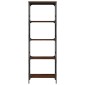 vidaXL Βιβλιοθήκη 5 Επιπέδων Καφέ Δρυς 59 x 35 x 171 εκ. Επεξεργ. Ξύλο