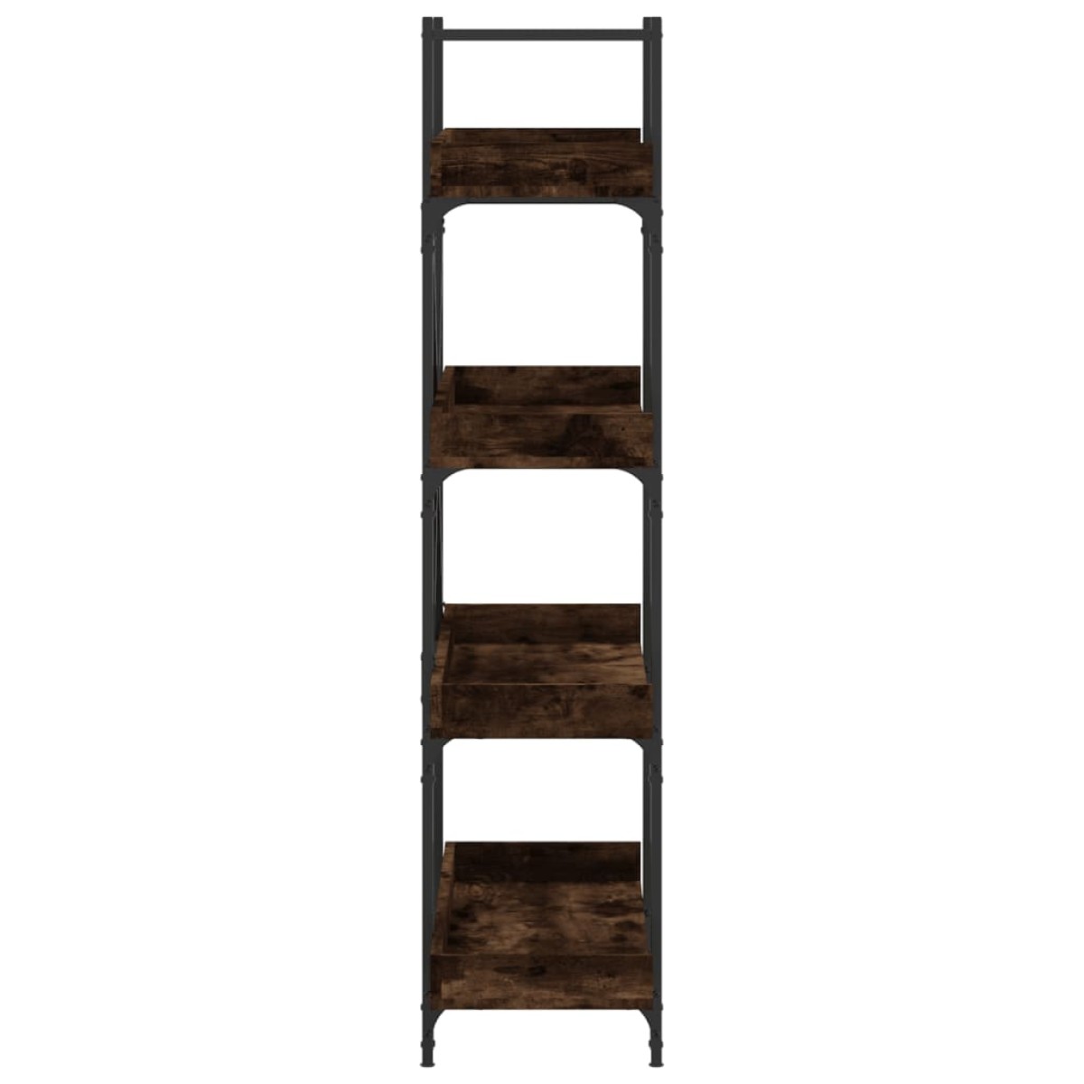 vidaXL Βιβλιοθήκη 4 Επιπέδων Καπν. Δρυς 100x33x145,5 εκ. Επεξεργ. Ξύλο