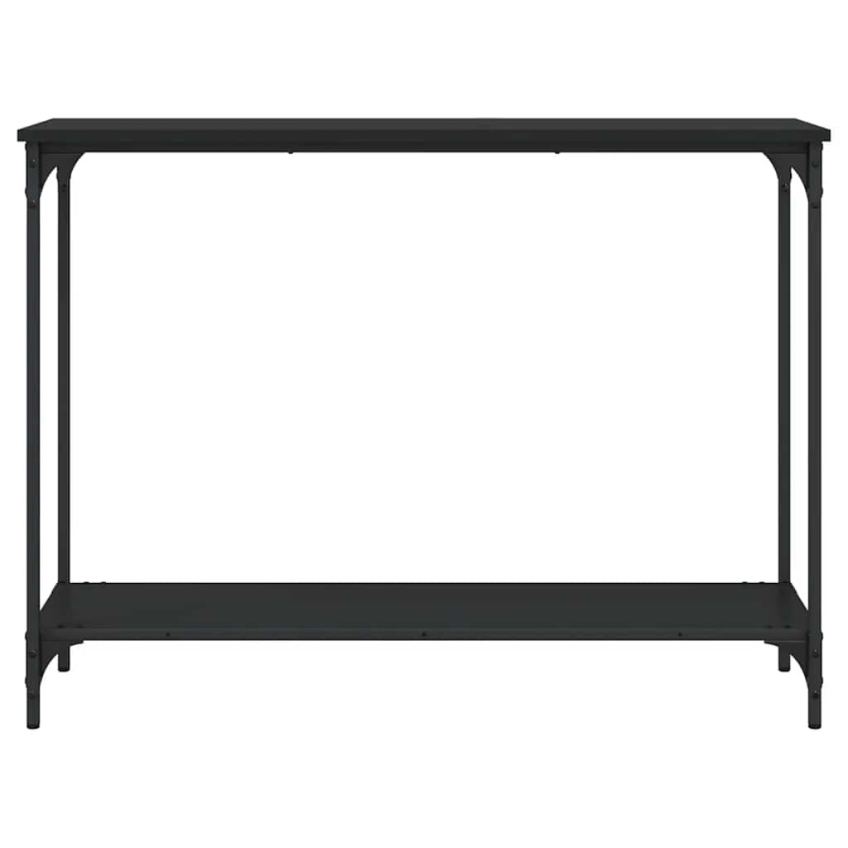 vidaXL Τραπέζι Κονσόλα Μαύρο 101 x 30,5 x 75 εκ. από Επεξεργ. Ξύλο
