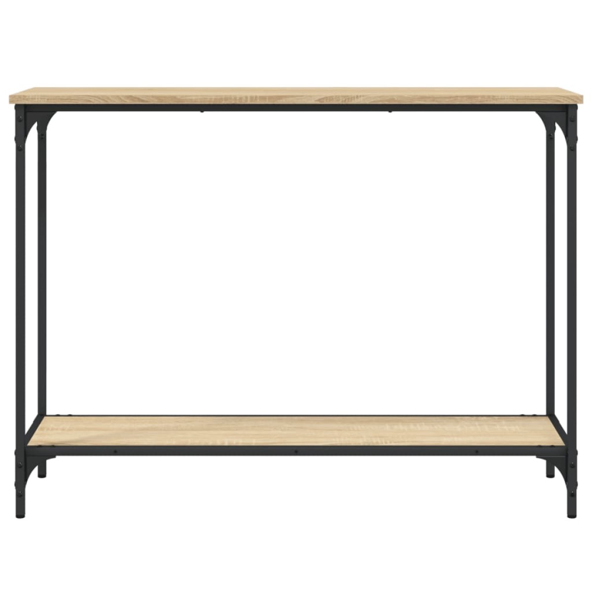 vidaXL Τραπέζι Κονσόλα Sonoma Δρυς 101x30,5x75 εκ. Επεξεργασμένο Ξύλο