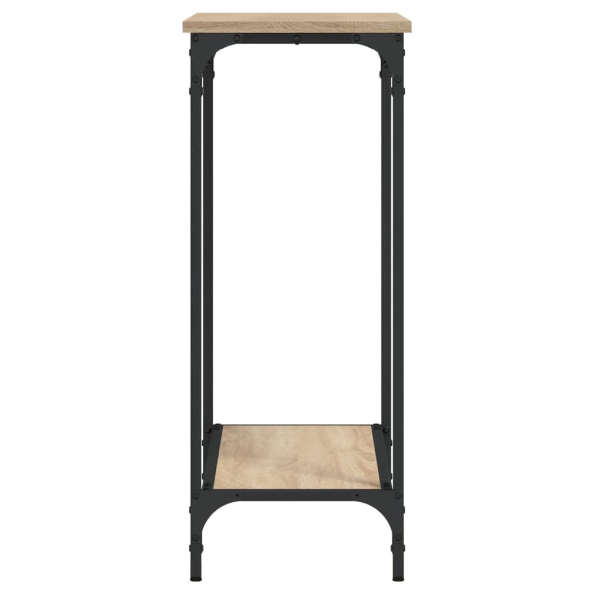 vidaXL Τραπέζι Κονσόλα Sonoma Δρυς 75 x 30,5 x 75 εκ. Επεξεργ. Ξύλο