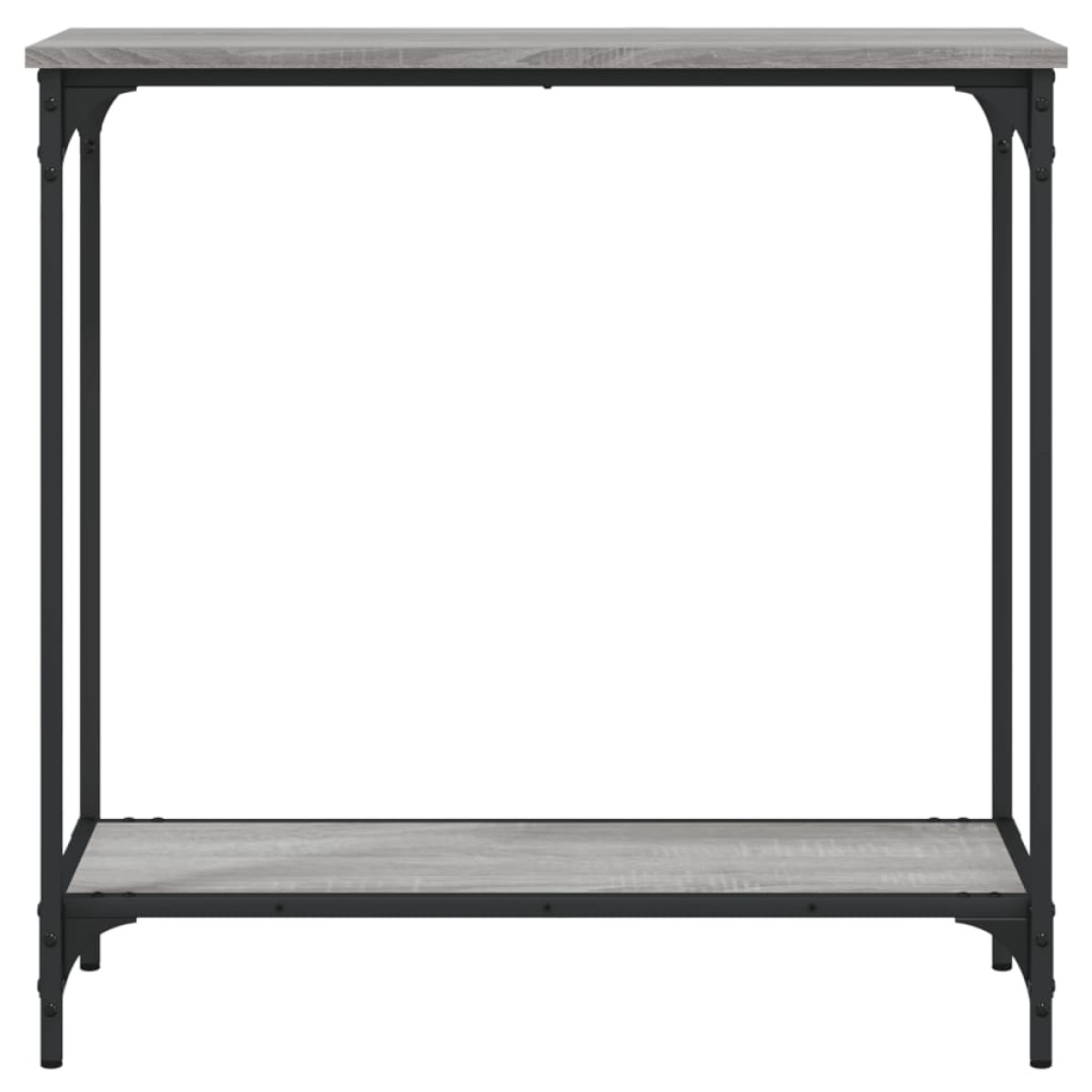 vidaXL Τραπέζι Κονσόλα Γκρι Sonoma 75 x 30,5 x 75 εκ. Επεξεργ. Ξύλο
