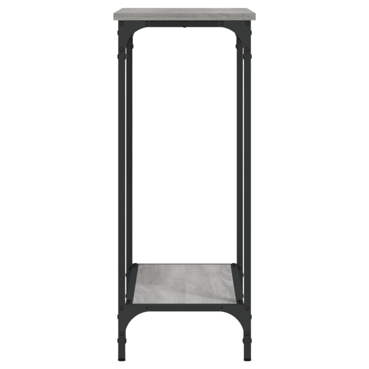 vidaXL Τραπέζι Κονσόλα Γκρι Sonoma 75 x 30,5 x 75 εκ. Επεξεργ. Ξύλο