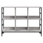 vidaXL Μπουφές Γκρι Sonoma 102 x 32 x 73,5 εκ. από Επεξεργασμένο Ξύλο