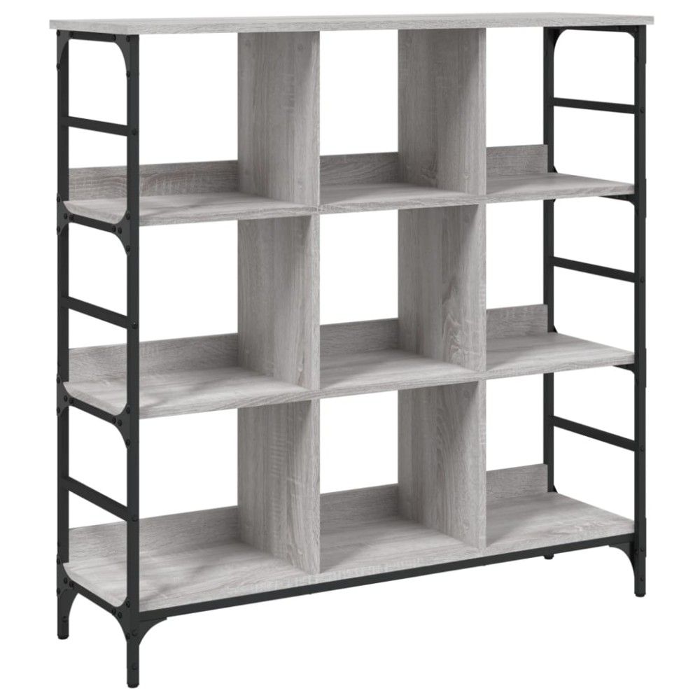 vidaXL Ραφιέρα Γκρι Sonoma 102 x 32 x 103,5 εκ. από Επεξεργασμένο Ξύλο