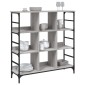 vidaXL Ραφιέρα Γκρι Sonoma 102 x 32 x 103,5 εκ. από Επεξεργασμένο Ξύλο