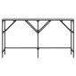 vidaXL Τραπέζι Κονσόλα Γκρι Sonoma 140 x 29 x 75 εκ. Επεξεργ. Ξύλο