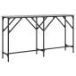 vidaXL Τραπέζι Κονσόλα Γκρι Sonoma 140 x 29 x 75 εκ. Επεξεργ. Ξύλο