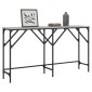 vidaXL Τραπέζι Κονσόλα Γκρι Sonoma 140 x 29 x 75 εκ. Επεξεργ. Ξύλο