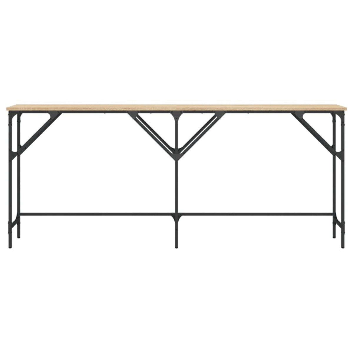 vidaXL Τραπέζι Κονσόλα Sonoma Δρυς 180x29x75 εκ. Επεξεργασμένο Ξύλο