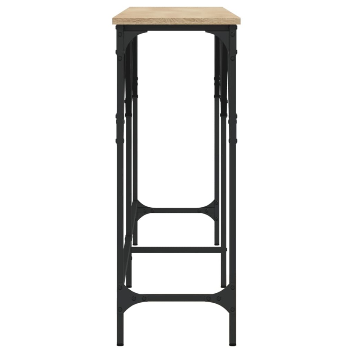 vidaXL Τραπέζι Κονσόλα Sonoma Δρυς 180x29x75 εκ. Επεξεργασμένο Ξύλο
