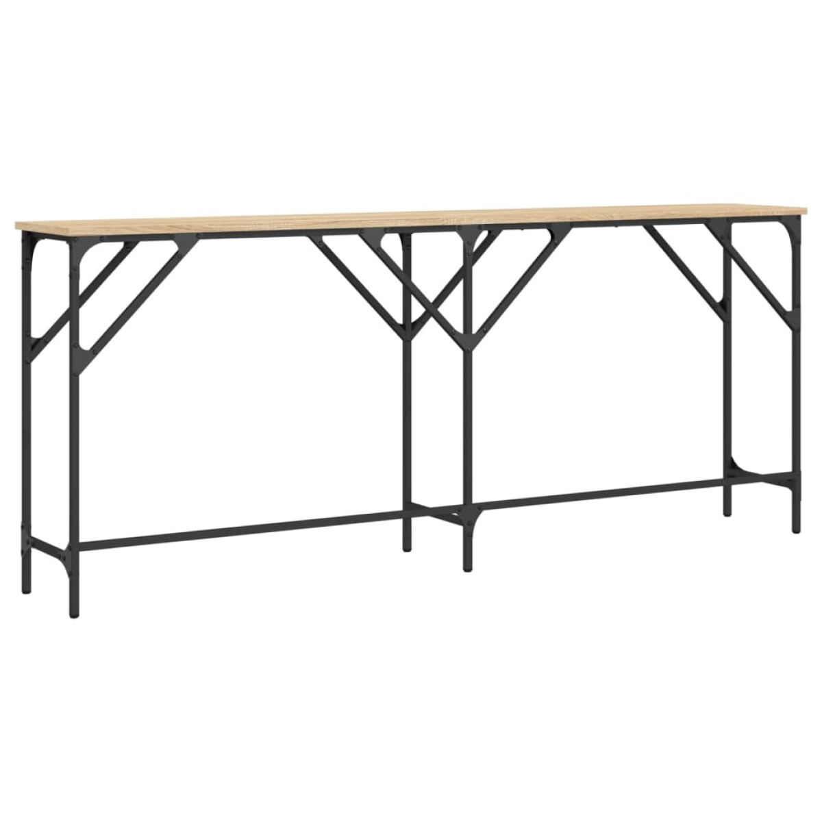 vidaXL Τραπέζι Κονσόλα Sonoma Δρυς 180x29x75 εκ. Επεξεργασμένο Ξύλο