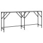vidaXL Τραπέζι Κονσόλα Γκρι Sonoma 180x29x75 εκ. Επεξεργασμένο Ξύλο