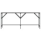 vidaXL Τραπέζι Κονσόλα Γκρι Sonoma 180x29x75 εκ. Επεξεργασμένο Ξύλο