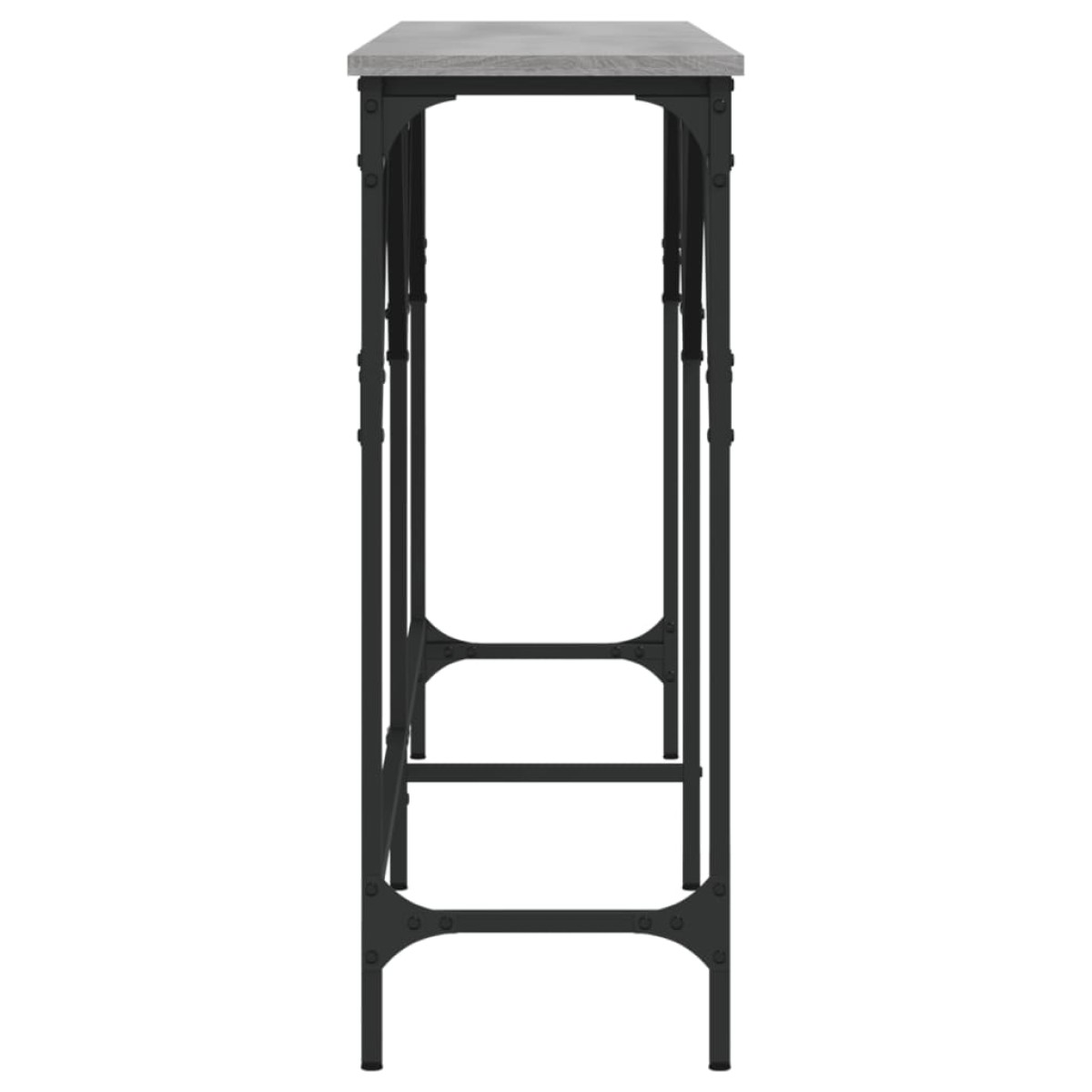 vidaXL Τραπέζι Κονσόλα Γκρι Sonoma 180x29x75 εκ. Επεξεργασμένο Ξύλο