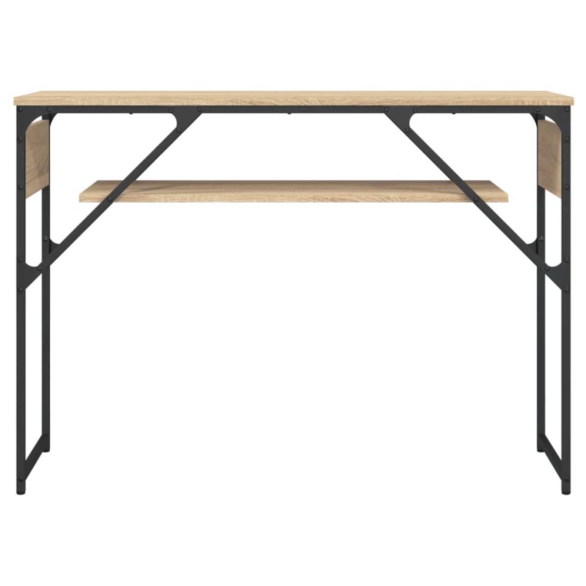 vidaXL Τραπέζι Κονσόλα Sonoma Δρυς 105 x 30 x 75 εκ. από Επεξεργ. Ξύλο