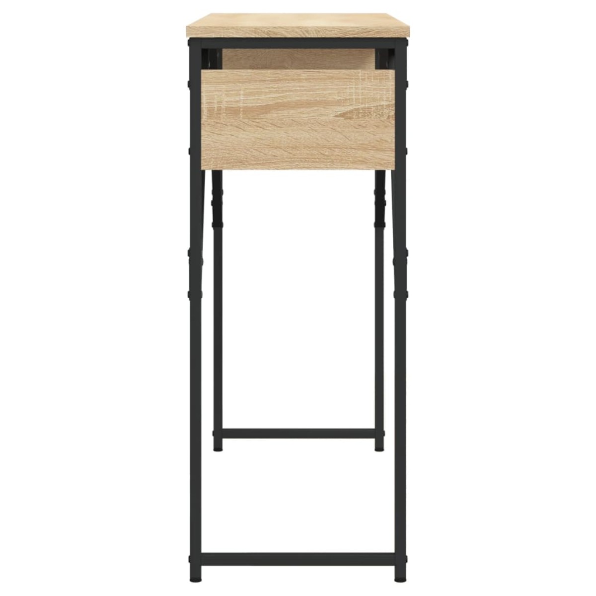 vidaXL Τραπέζι Κονσόλα Sonoma Δρυς 105 x 30 x 75 εκ. από Επεξεργ. Ξύλο
