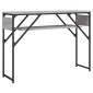 vidaXL Τραπέζι Κονσόλα Γκρι Sonoma 105 x 30 x 75 εκ. από Επεξεργ. Ξύλο