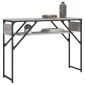 vidaXL Τραπέζι Κονσόλα Γκρι Sonoma 105 x 30 x 75 εκ. από Επεξεργ. Ξύλο