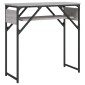 vidaXL Τραπέζι Κονσόλα με Ράφι Γκρι Sonoma 75x30x75 εκ. Επεξεργ. Ξύλο