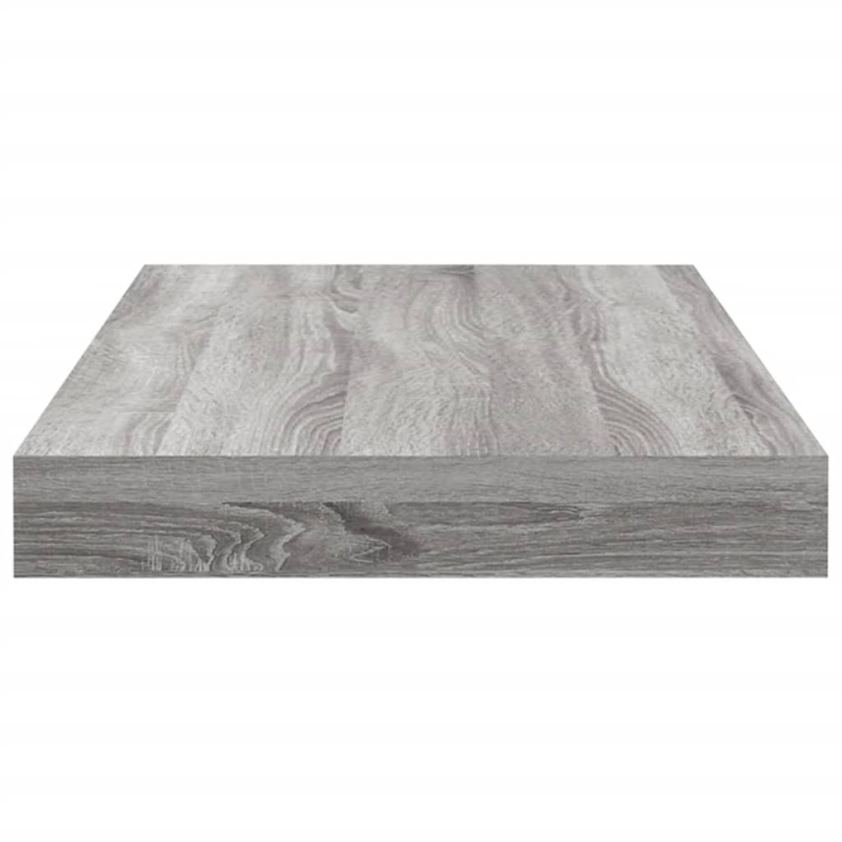 vidaXL Ράφια Τοίχου 4 τεμ. Γκρι Sonoma 40x10x1,5 εκ. Επεξεργ. Ξύλο