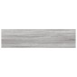 vidaXL Ράφια Τοίχου 4 τεμ. Γκρι Sonoma 40x10x1,5 εκ. Επεξεργ. Ξύλο