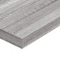 vidaXL Ράφια Τοίχου 4 τεμ. Γκρι Sonoma 60x10x1,5 εκ. Επεξεργ. Ξύλο