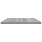 vidaXL Ράφια Τοίχου 4 τεμ. Γκρι Sonoma 60x30x1,5 εκ. Επεξεργ. Ξύλο
