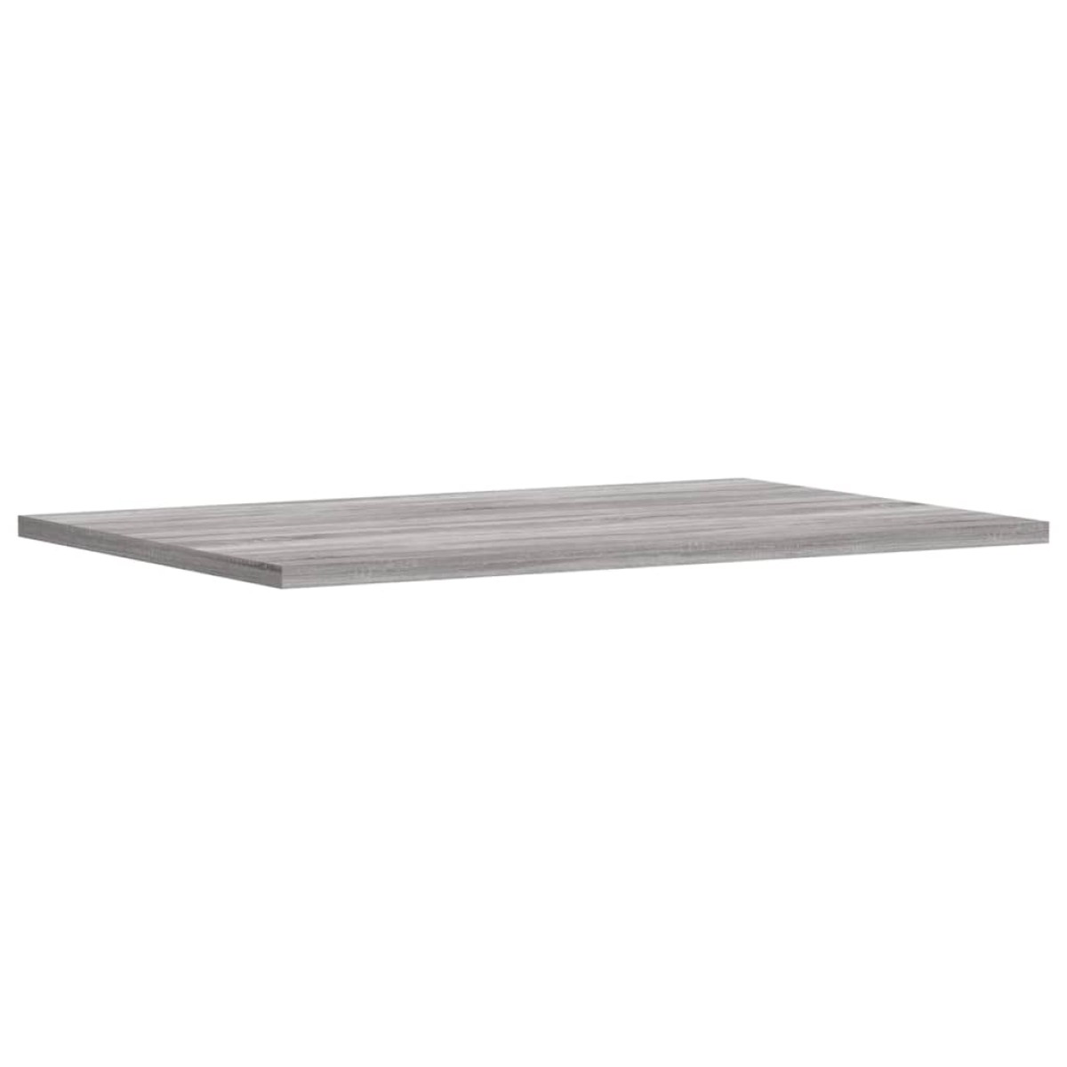 vidaXL Ράφια Τοίχου 4 τεμ. Γκρι Sonoma 60x40x1,5 εκ. Επεξεργ. Ξύλο
