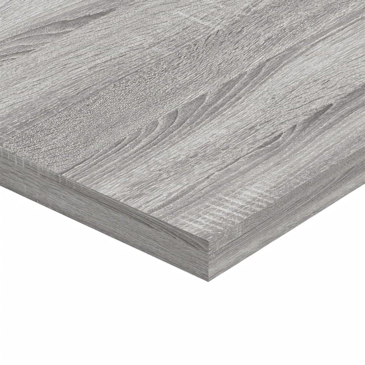 vidaXL Ράφια Τοίχου 4 τεμ. Γκρι Sonoma 60x40x1,5 εκ. Επεξεργ. Ξύλο