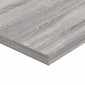 vidaXL Ράφια Τοίχου 4 τεμ. Γκρι Sonoma 60x40x1,5 εκ. Επεξεργ. Ξύλο