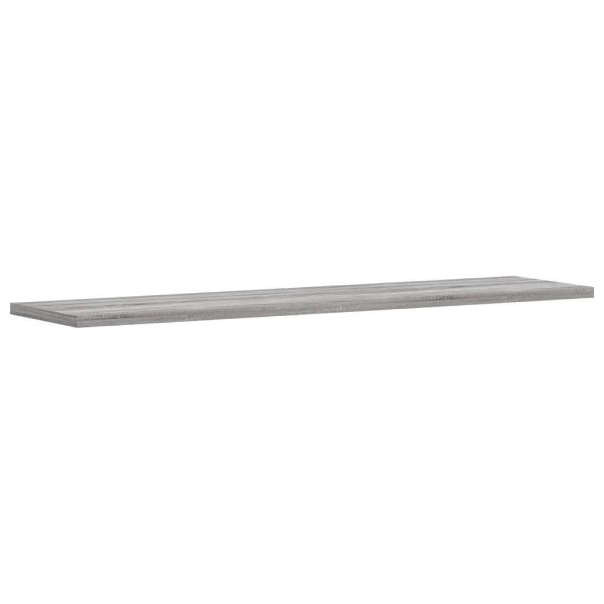 vidaXL Ράφια Τοίχου 4 τεμ. Γκρι Sonoma 80x20x1,5 εκ. Επεξεργ. Ξύλο