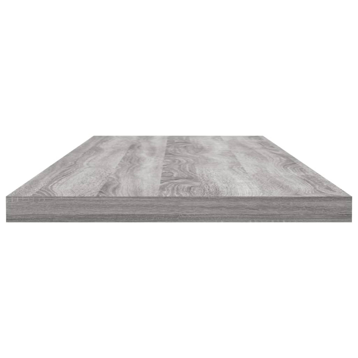 vidaXL Ράφια Τοίχου 4 τεμ. Γκρι Sonoma 80x20x1,5 εκ. Επεξεργ. Ξύλο