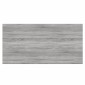 vidaXL Ράφια Τοίχου 4 τεμ. Γκρι Sonoma 80x40x1,5 εκ. Επεξεργ. Ξύλο