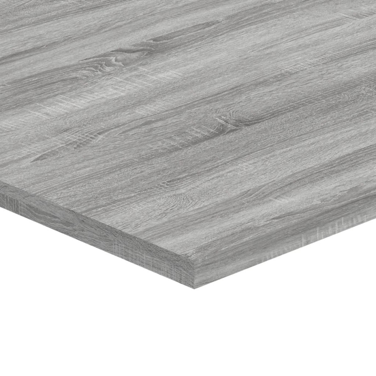vidaXL Ράφια Τοίχου 4 τεμ. Γκρι Sonoma 80x40x1,5 εκ. Επεξεργ. Ξύλο
