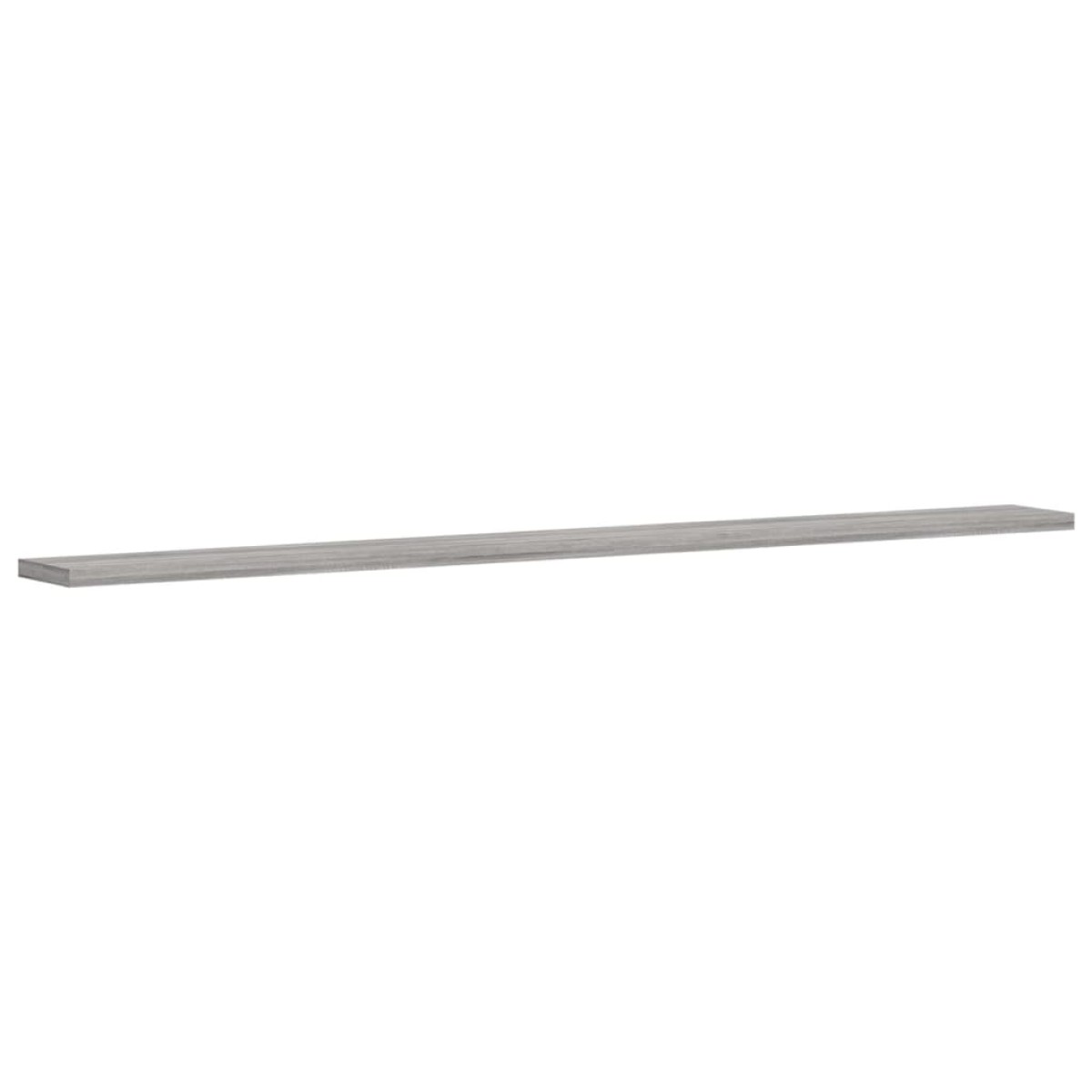 vidaXL Ράφια Τοίχου 4 τεμ. Γκρι Sonoma 100x10x1,5 εκ. Επεξεργ. Ξύλο