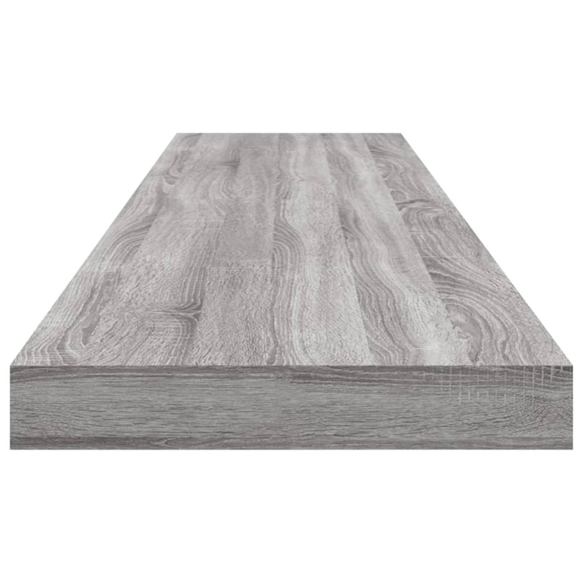 vidaXL Ράφια Τοίχου 4 τεμ. Γκρι Sonoma 100x10x1,5 εκ. Επεξεργ. Ξύλο