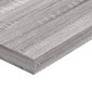 vidaXL Ράφια Τοίχου 4 τεμ. Γκρι Sonoma 100x10x1,5 εκ. Επεξεργ. Ξύλο