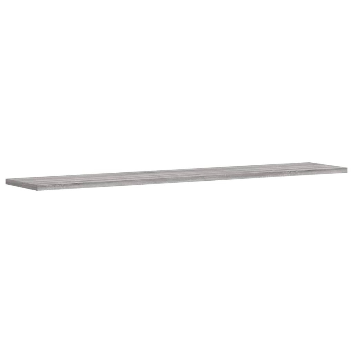 vidaXL Ράφια Τοίχου 4 τεμ. Γκρι Sonoma 100x20x1,5 εκ. Επεξεργ. Ξύλο