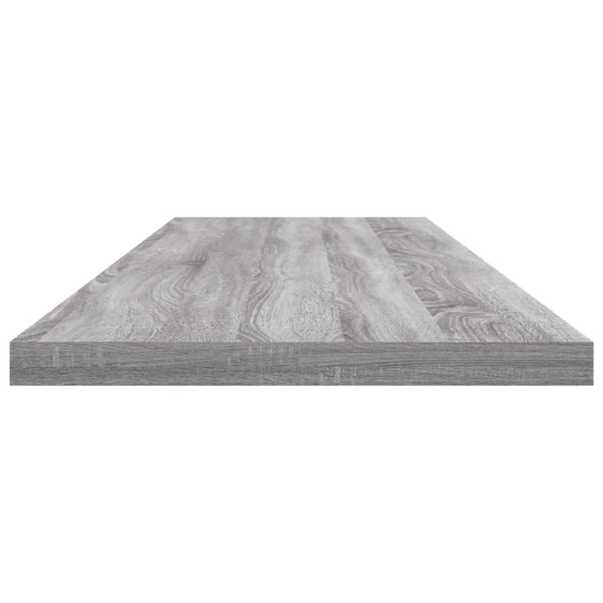 vidaXL Ράφια Τοίχου 4 τεμ. Γκρι Sonoma 100x20x1,5 εκ. Επεξεργ. Ξύλο